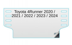 Main Image for Toyota 4Runner 2020/2021/2022/2023/2024 8-inch In-Dash Screen Protector