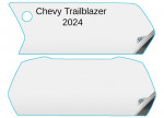 Chevy Trailblazer 2024 11-inch and 8-inch In-Dash Displays Screen Protectors - 2 Pack